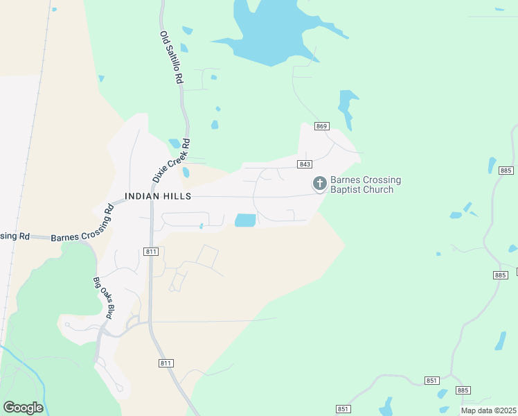 map of restaurants, bars, coffee shops, grocery stores, and more near 118 Horn Lane in Saltillo