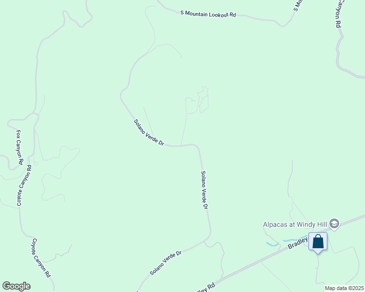 map of restaurants, bars, coffee shops, grocery stores, and more near 6942 Solano Verde Drive in Somis