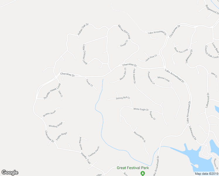 map of restaurants, bars, coffee shops, grocery stores, and more near 153 Morse Elm Court in Waleska