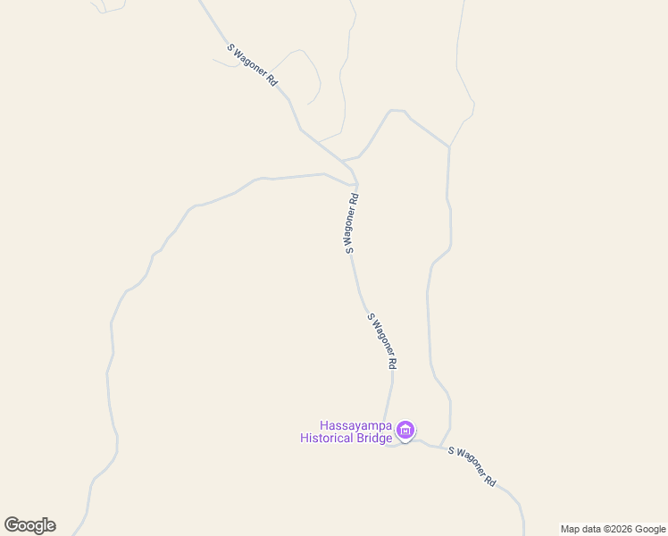 map of restaurants, bars, coffee shops, grocery stores, and more near South Wagoner Road in Yavapai County