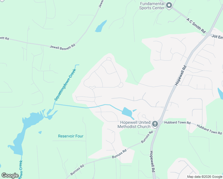 map of restaurants, bars, coffee shops, grocery stores, and more near 5880 Twelve Oaks Drive in Cumming