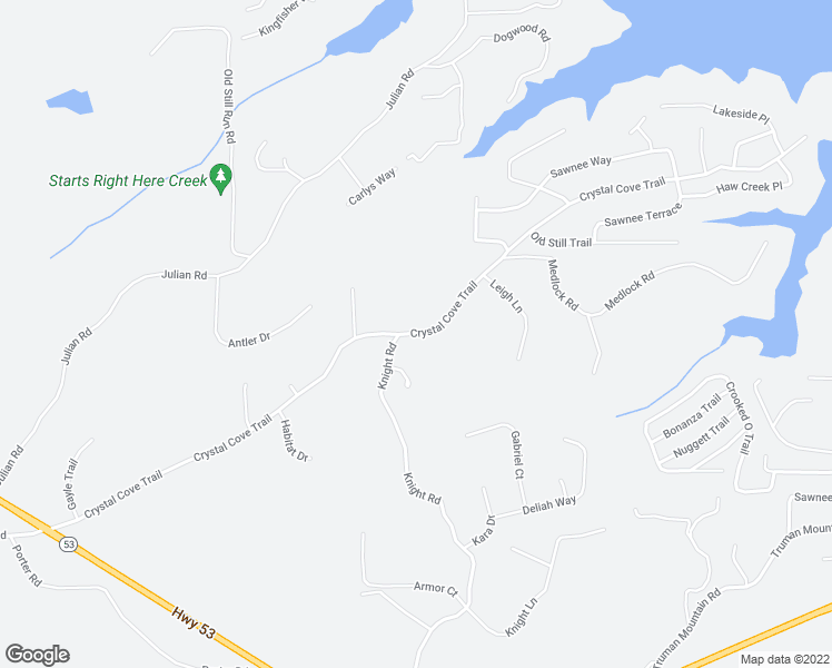 map of restaurants, bars, coffee shops, grocery stores, and more near 6135 Crystal Cove Trail in Gainesville