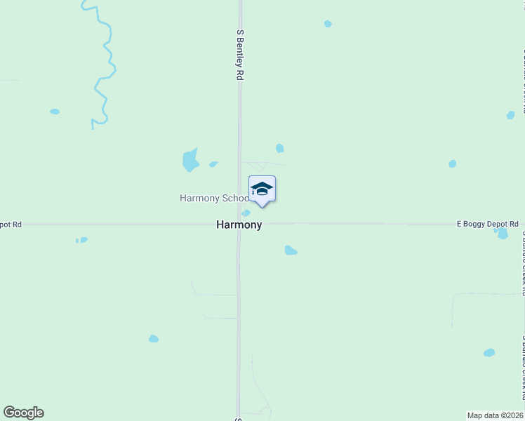 map of restaurants, bars, coffee shops, grocery stores, and more near 4926 South Bentley Road in Atoka