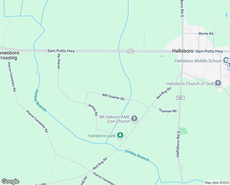 map of restaurants, bars, coffee shops, grocery stores, and more near 302 Mill Quarter Road in Hallsboro