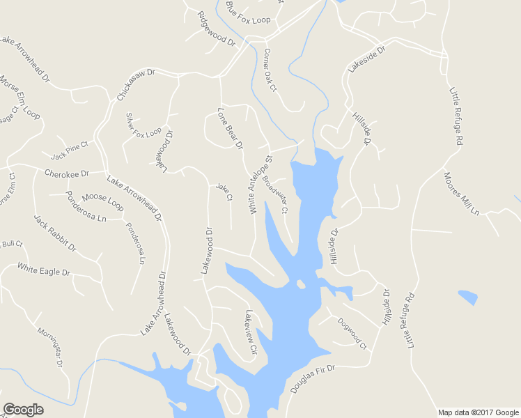 map of restaurants, bars, coffee shops, grocery stores, and more near 197 White Antelope Street in Waleska