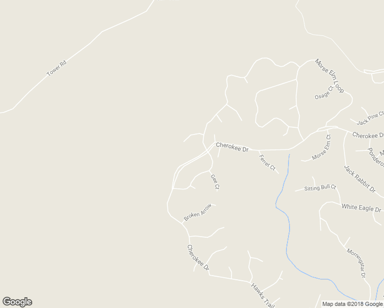 map of restaurants, bars, coffee shops, grocery stores, and more near 284 Cherokee Drive in Waleska