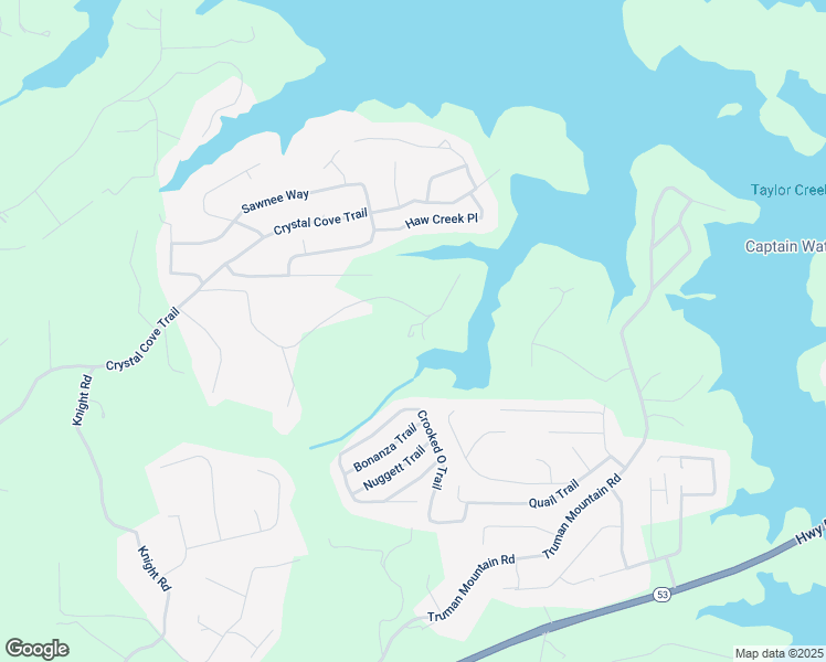 map of restaurants, bars, coffee shops, grocery stores, and more near 6518 Medlock Road in Gainesville