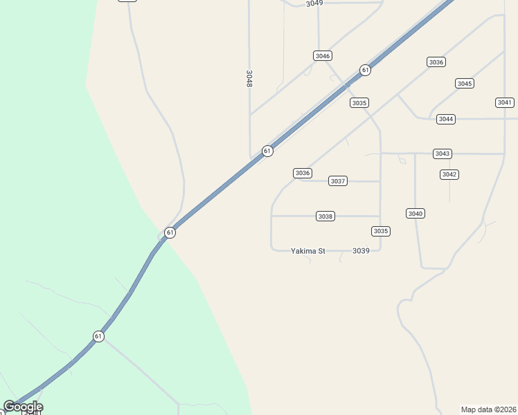 map of restaurants, bars, coffee shops, grocery stores, and more near County Road 3036 in Vernon