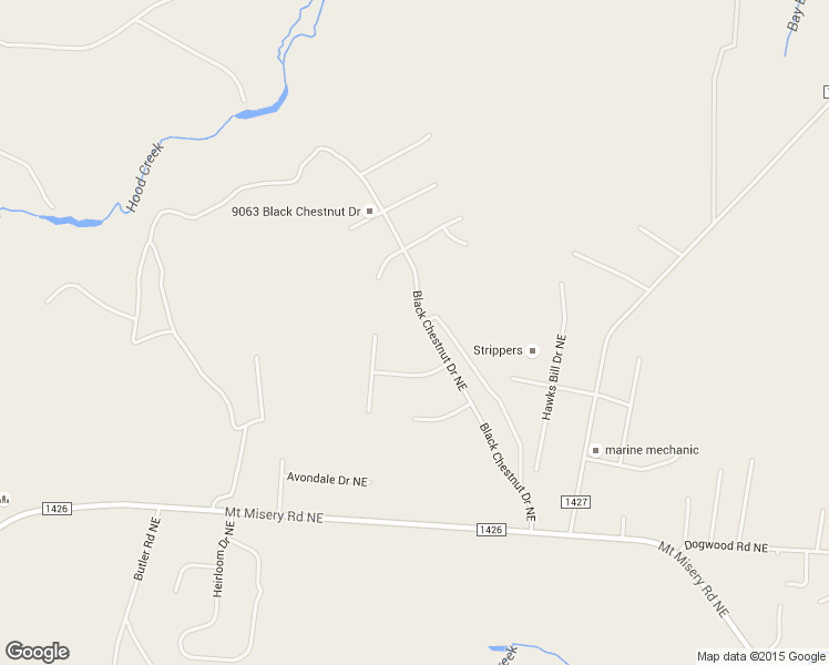 map of restaurants, bars, coffee shops, grocery stores, and more near 9009 Black Chestnut Drive Northeast in Leland
