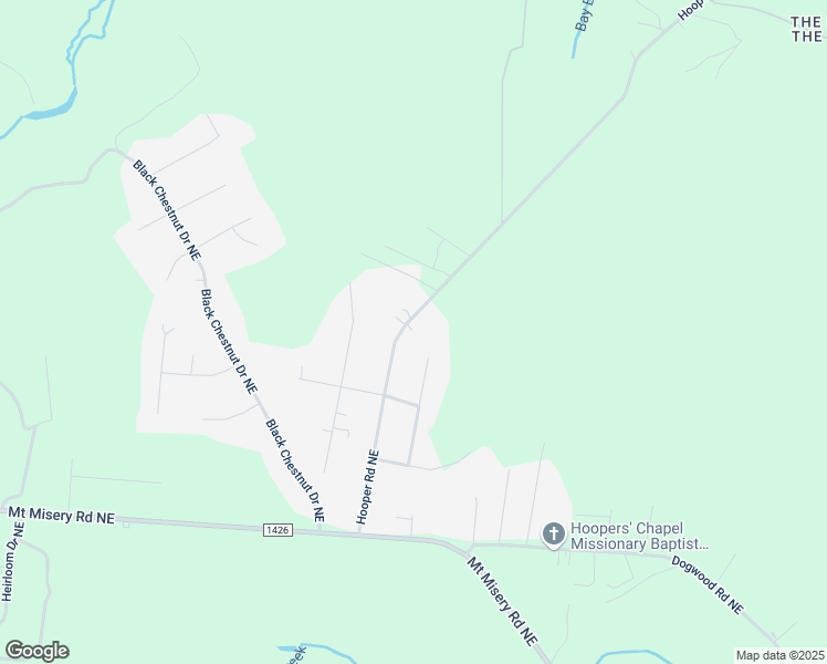 map of restaurants, bars, coffee shops, grocery stores, and more near 9058 Hooper Rd NE in Leland