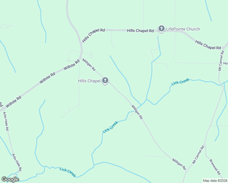 map of restaurants, bars, coffee shops, grocery stores, and more near 209 Milligan Road in Falkville