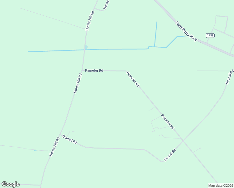 map of restaurants, bars, coffee shops, grocery stores, and more near 1327 Pameter Road in Hallsboro