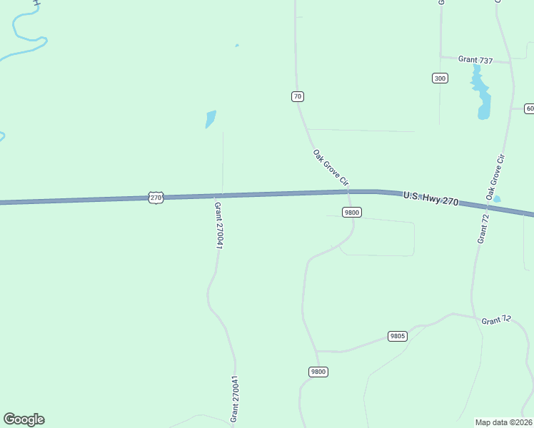 map of restaurants, bars, coffee shops, grocery stores, and more near 4500-4898 U.S. 270 in Sheridan