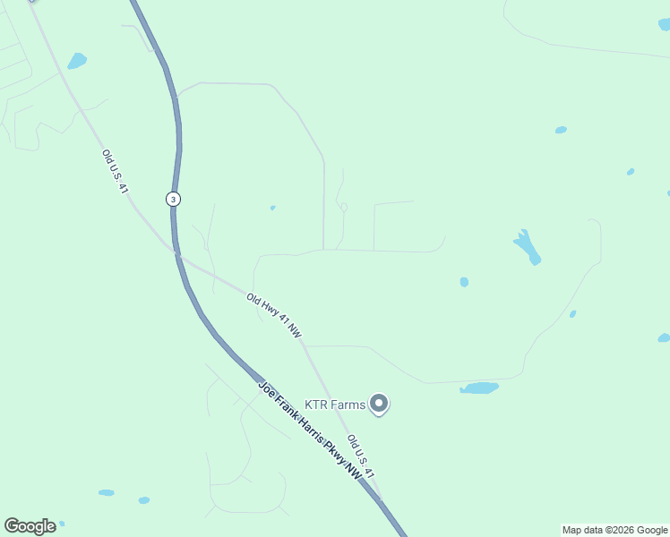 map of restaurants, bars, coffee shops, grocery stores, and more near 88 Bailey Road Northwest in Adairsville