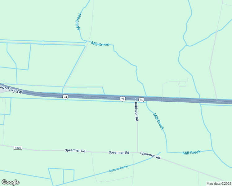 map of restaurants, bars, coffee shops, grocery stores, and more near 18635 Andrew Jackson Highway East in Delco