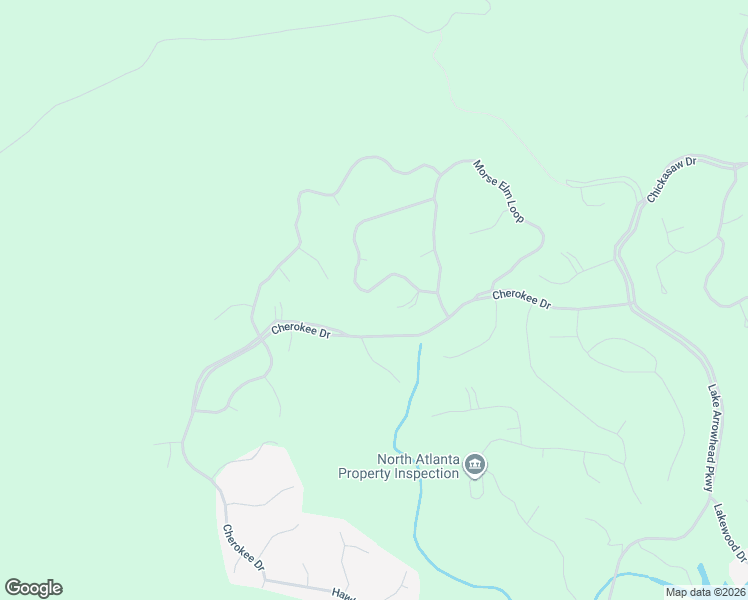 map of restaurants, bars, coffee shops, grocery stores, and more near 145 Little Coyote Loop in Waleska