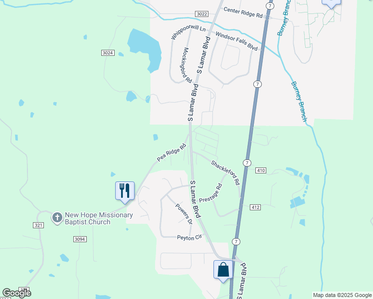 map of restaurants, bars, coffee shops, grocery stores, and more near 102 Hunters Court in Oxford