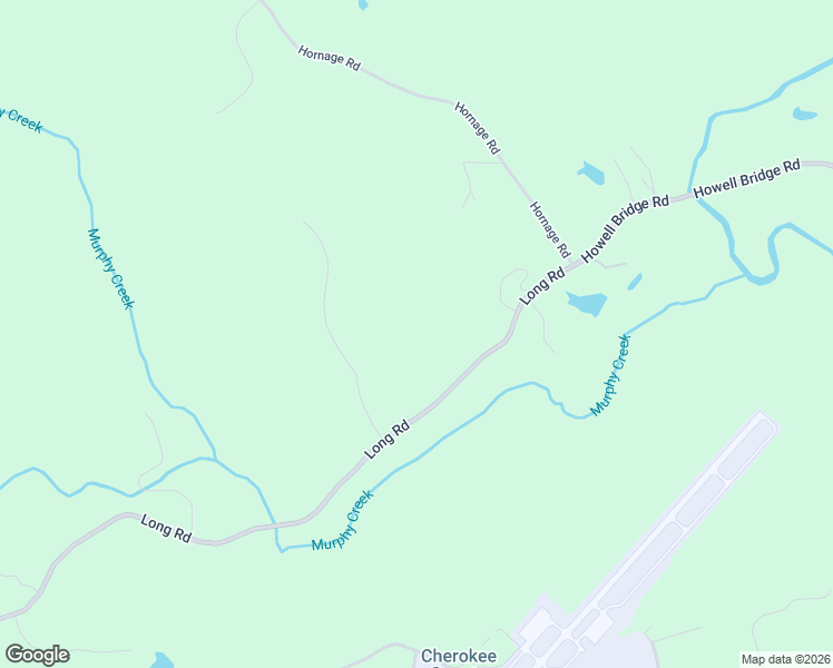 map of restaurants, bars, coffee shops, grocery stores, and more near 2201 Long Road in Ball Ground