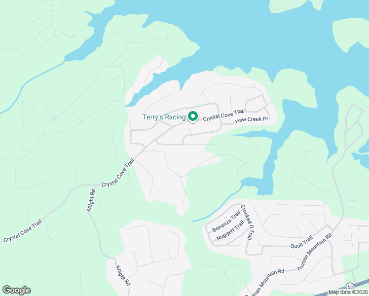 map of restaurants, bars, coffee shops, grocery stores, and more near 6490 Old Still Trail in Gainesville