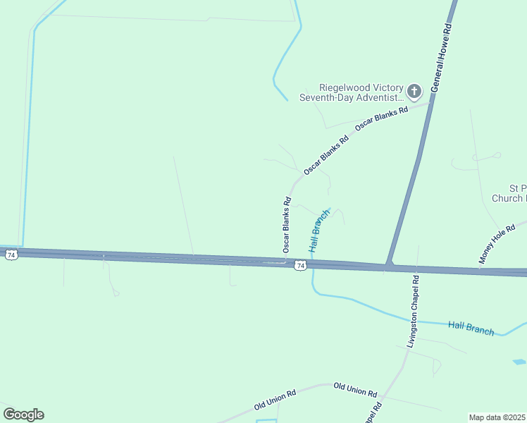 map of restaurants, bars, coffee shops, grocery stores, and more near 175 Oscar Blanks Road in Bolton