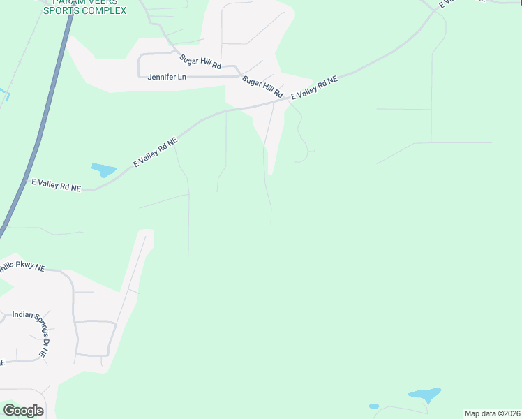 map of restaurants, bars, coffee shops, grocery stores, and more near 46 Cherokee Hills Drive in Rydal