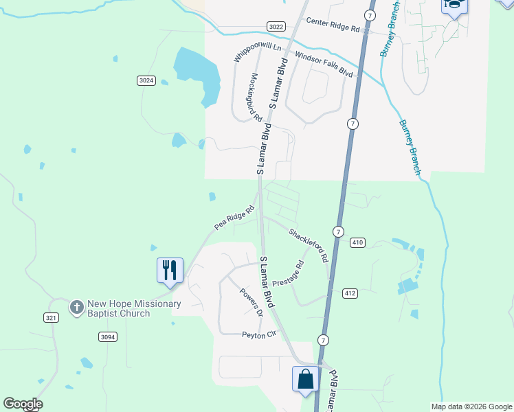 map of restaurants, bars, coffee shops, grocery stores, and more near 102 Hunters Court in Oxford