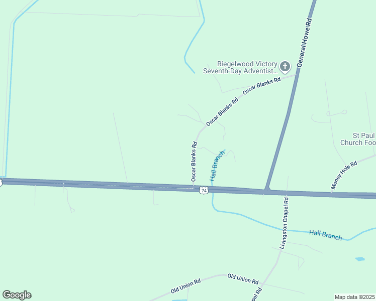 map of restaurants, bars, coffee shops, grocery stores, and more near 175 Oscar Blanks Road in Bolton