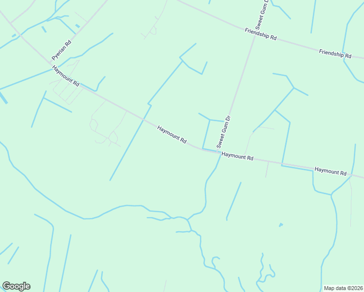 map of restaurants, bars, coffee shops, grocery stores, and more near 1227 Haymount Road in Latta
