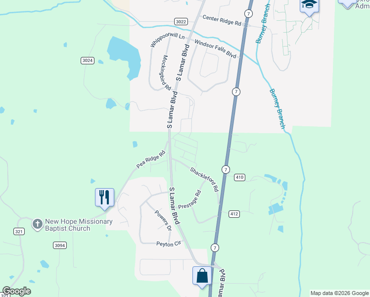 map of restaurants, bars, coffee shops, grocery stores, and more near 27 Shackelford Road in Oxford
