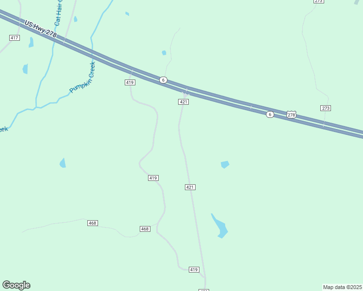 map of restaurants, bars, coffee shops, grocery stores, and more near 101 County Road 421 in Oxford