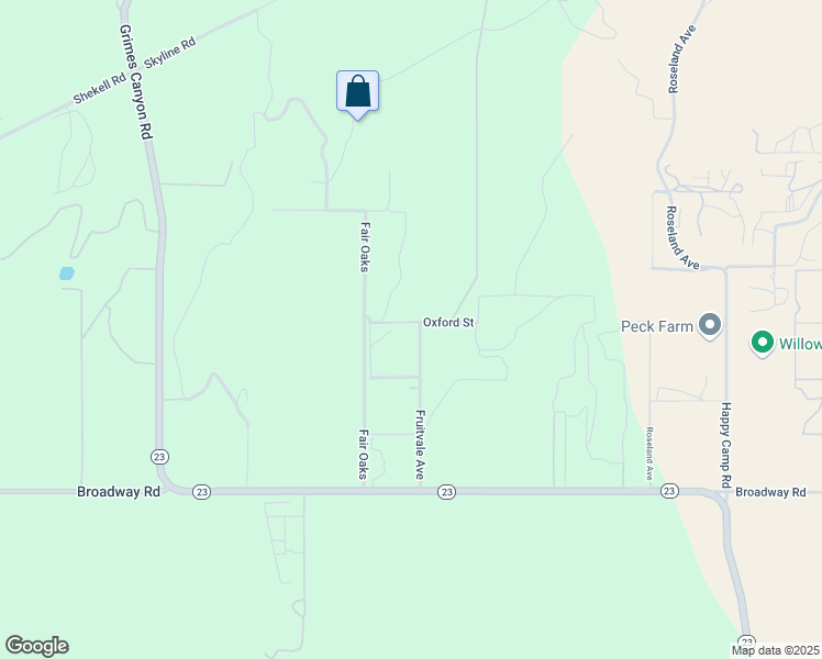 map of restaurants, bars, coffee shops, grocery stores, and more near 8305 Fruitvale Avenue in Moorpark