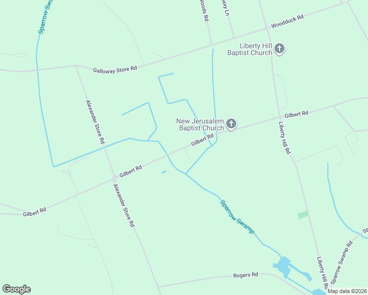 map of restaurants, bars, coffee shops, grocery stores, and more near 3232 Gilbert Road in Hartsville