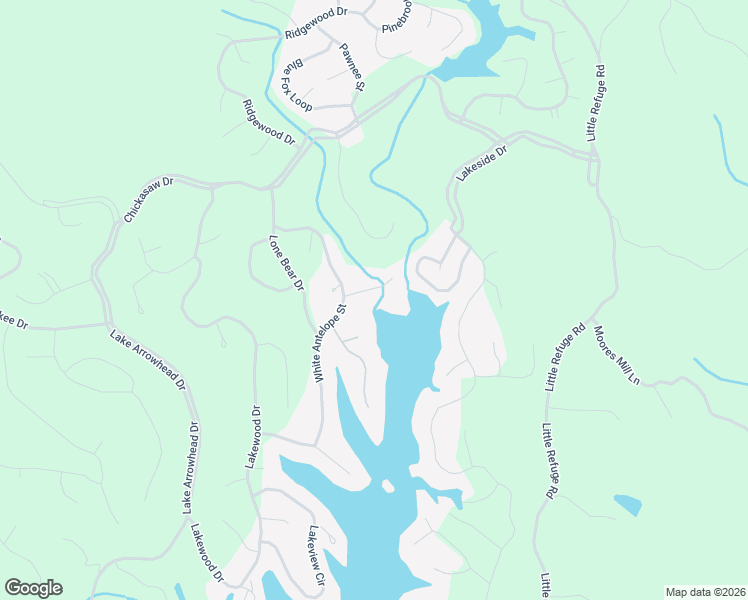 map of restaurants, bars, coffee shops, grocery stores, and more near 114 Cypress Ct in Waleska