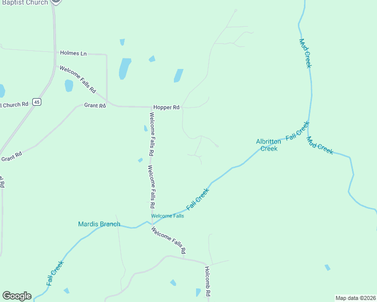 map of restaurants, bars, coffee shops, grocery stores, and more near 115 Caudle Drive in Eva