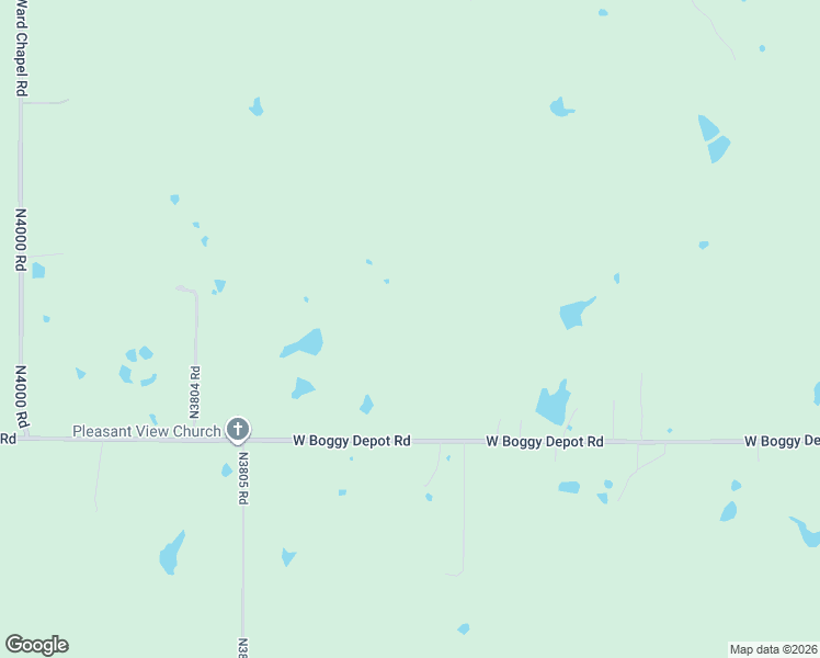 map of restaurants, bars, coffee shops, grocery stores, and more near West Boggy Depot Road in Atoka