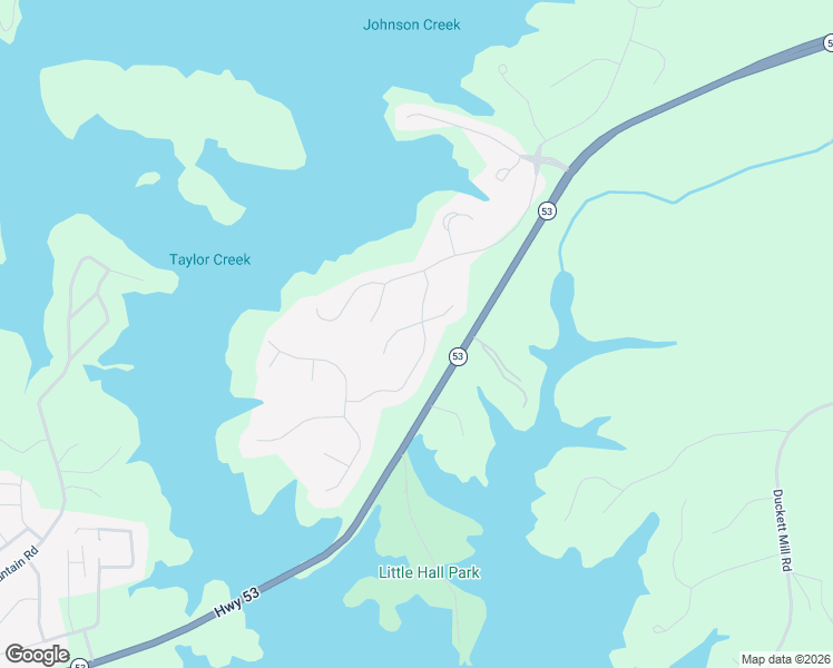 map of restaurants, bars, coffee shops, grocery stores, and more near 3520 River Haven Court in Gainesville