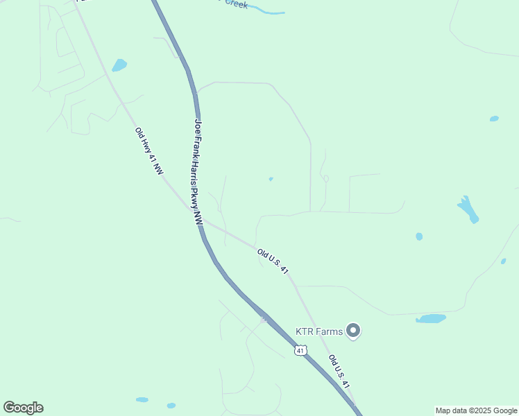 map of restaurants, bars, coffee shops, grocery stores, and more near 16 Bailey Road Northwest in Adairsville