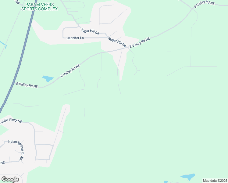 map of restaurants, bars, coffee shops, grocery stores, and more near 40 Cherokee Hills Drive in Rydal