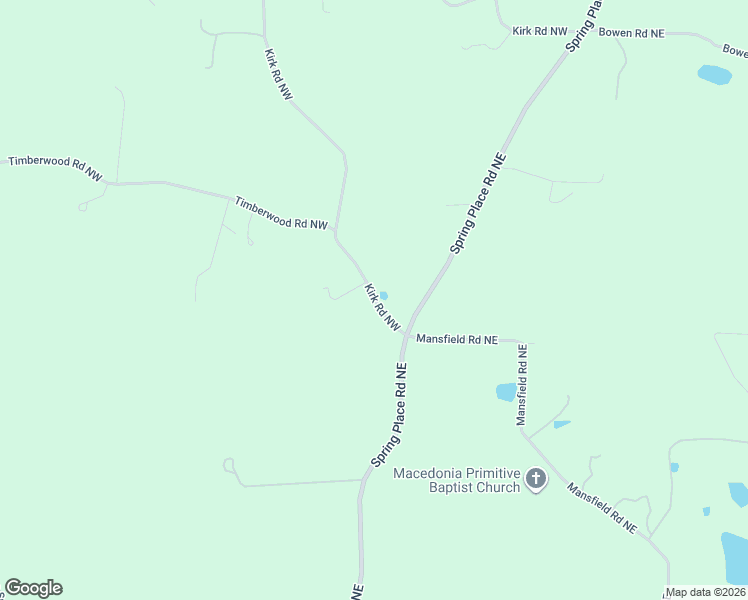map of restaurants, bars, coffee shops, grocery stores, and more near 19 Kirk Road Northwest in White