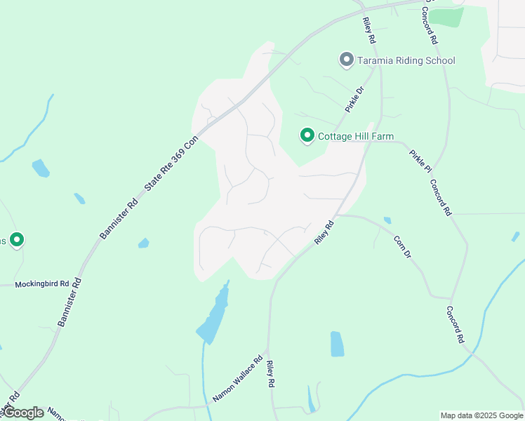map of restaurants, bars, coffee shops, grocery stores, and more near 7155 Bannister Park Lane in Cumming