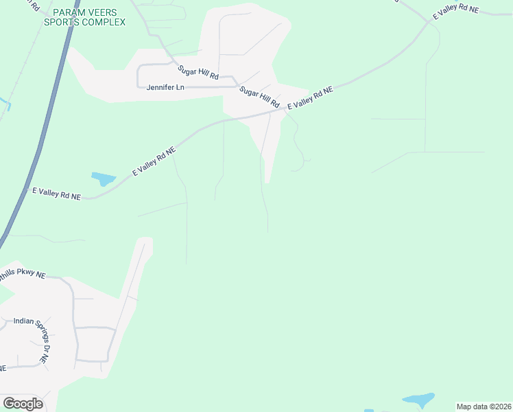map of restaurants, bars, coffee shops, grocery stores, and more near 40 Cherokee Hills Drive in Rydal