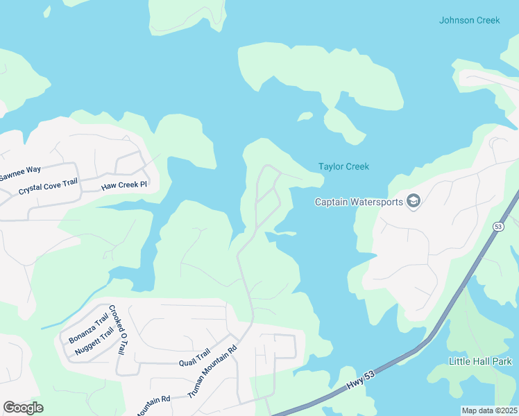 map of restaurants, bars, coffee shops, grocery stores, and more near 5620 Truman Mountain Road in Gainesville