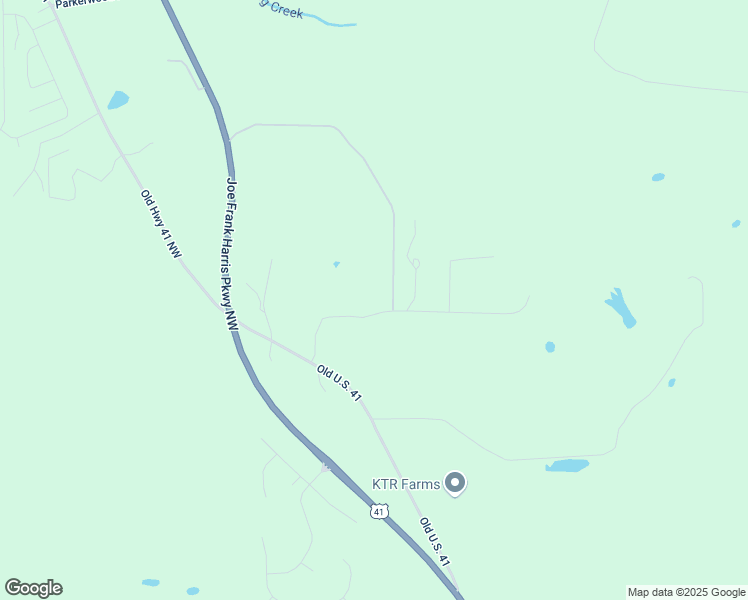 map of restaurants, bars, coffee shops, grocery stores, and more near 75 Bailey Road Northwest in Adairsville