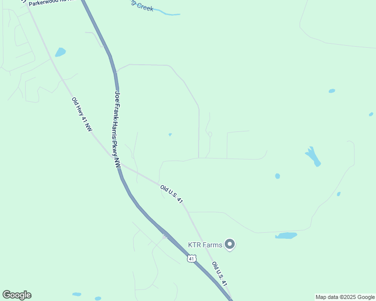 map of restaurants, bars, coffee shops, grocery stores, and more near 75 Bailey Road Northwest in Adairsville