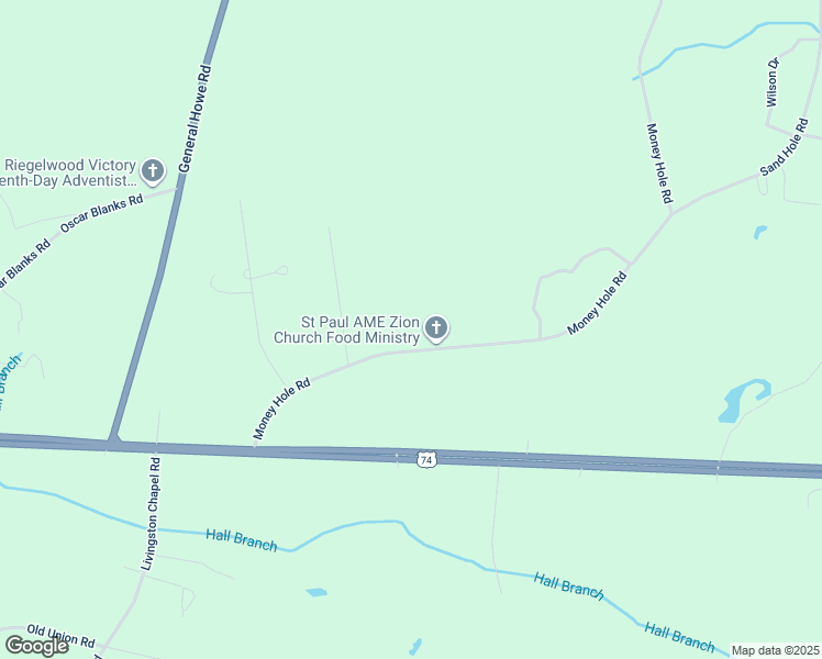 map of restaurants, bars, coffee shops, grocery stores, and more near 399 Money Hole Road in Bolton