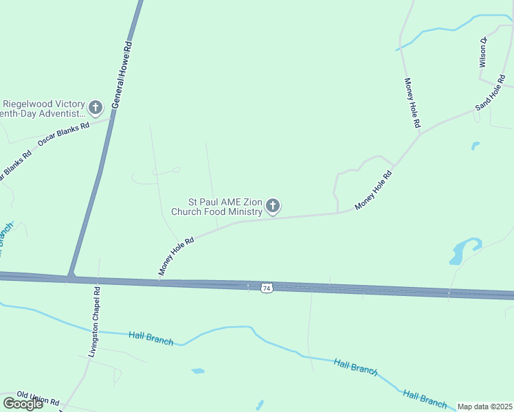 map of restaurants, bars, coffee shops, grocery stores, and more near 399 Money Hole Road in Bolton