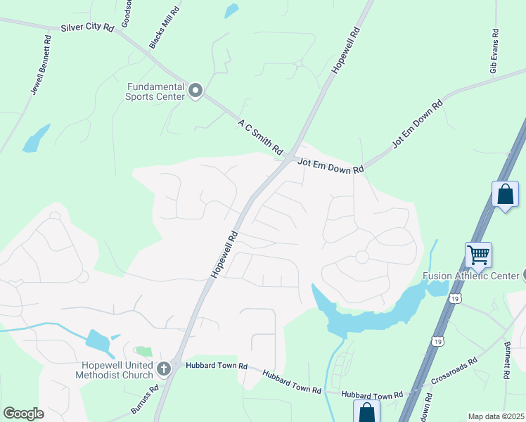 map of restaurants, bars, coffee shops, grocery stores, and more near 4315 Balsam Bark Drive in Cumming