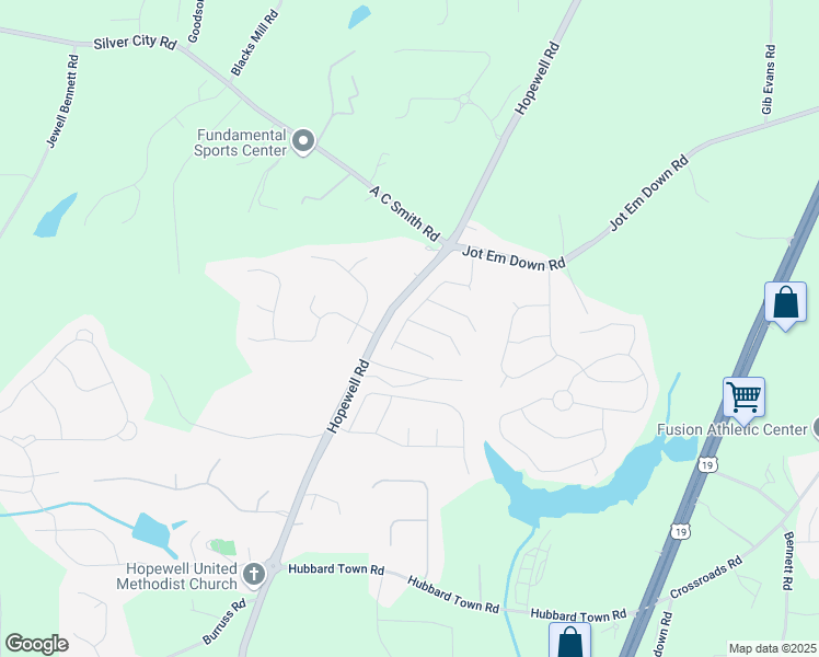 map of restaurants, bars, coffee shops, grocery stores, and more near 4315 Balsam Bark Drive in Cumming