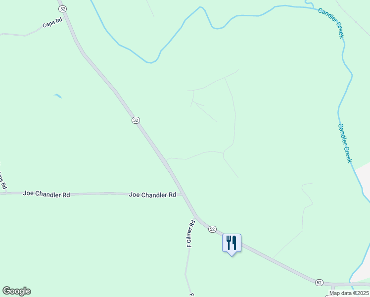 map of restaurants, bars, coffee shops, grocery stores, and more near 5507 Georgia 52 in Gillsville