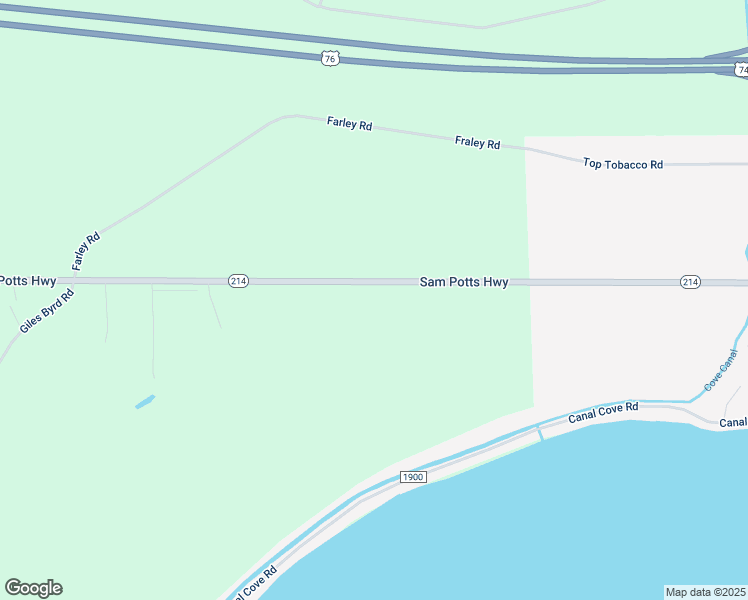 map of restaurants, bars, coffee shops, grocery stores, and more near 7520 Sam Potts Highway in Lake Waccamaw